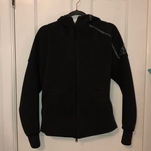 Adidas Black Zip Up